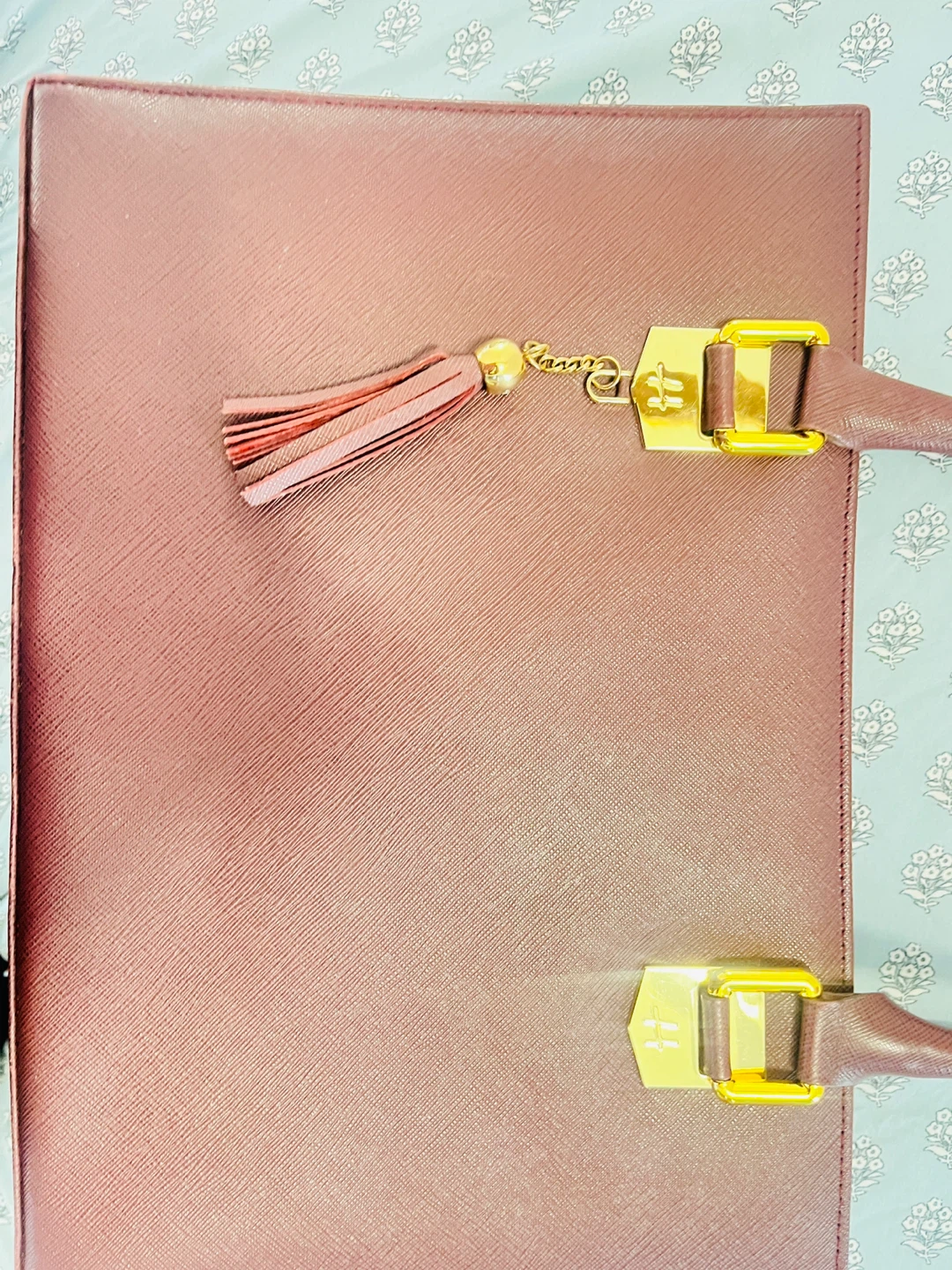 HUB, Pink Faux Leather Tote Bag - photo 2