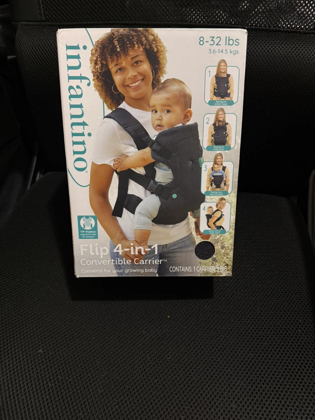 Infantino Flip 4-in-1 Convertible Baby Carrier