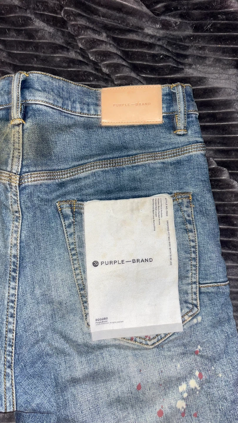 Purple Jeans size 32 - photo 3