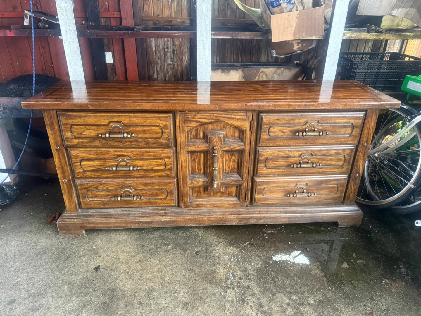Wooden-Drawer Dresser - photo 2