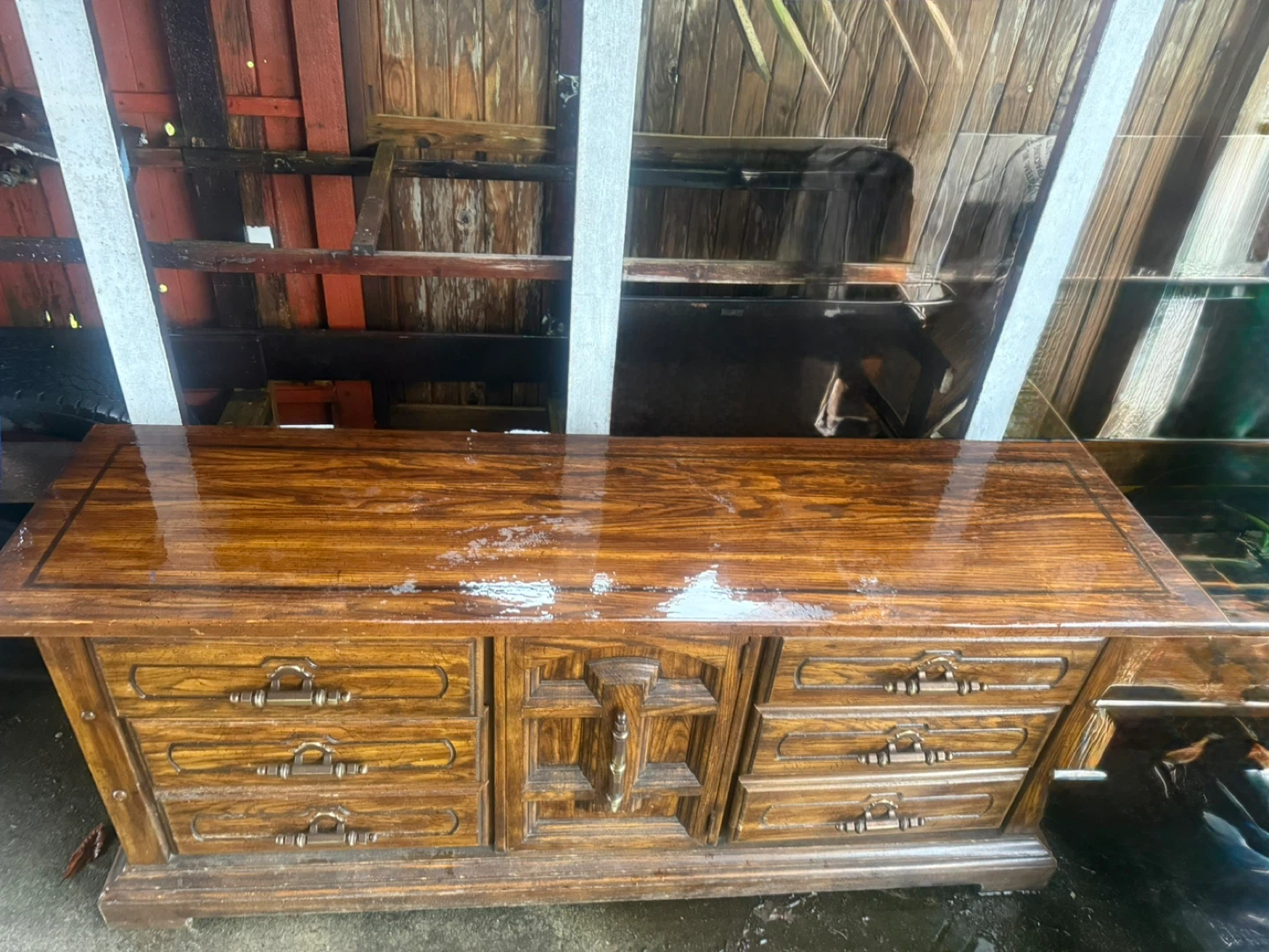 Wooden-Drawer Dresser