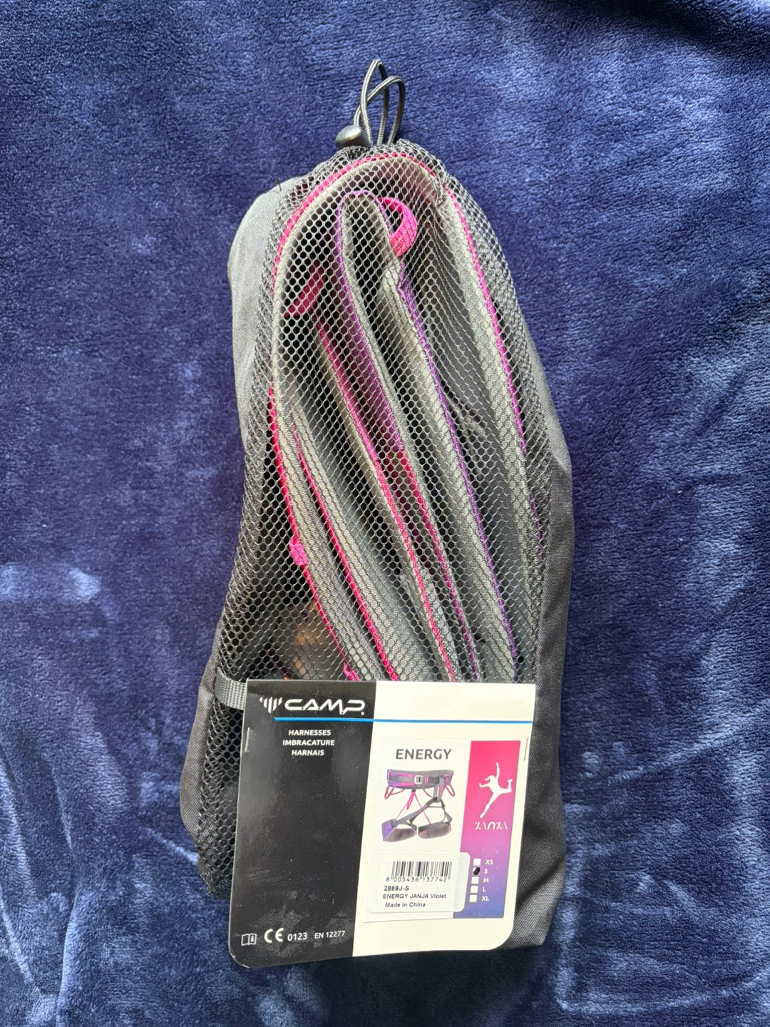 CAMP Energy Janja Harness - Violet, Size S