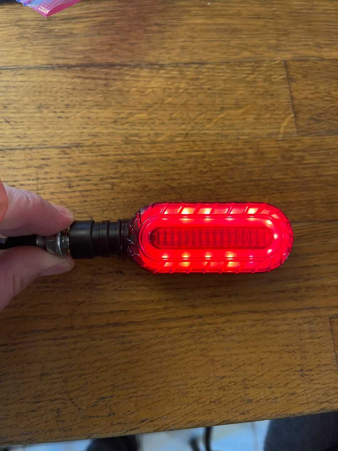 Motorcycle LED Sequential Flowing Lights (2 Red, 2 White) - photo 2