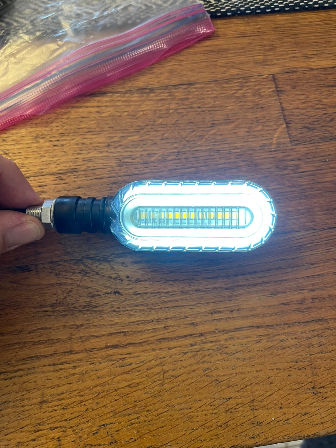 Motorcycle LED Sequential Flowing Lights (2 Red, 2 White) - photo 4