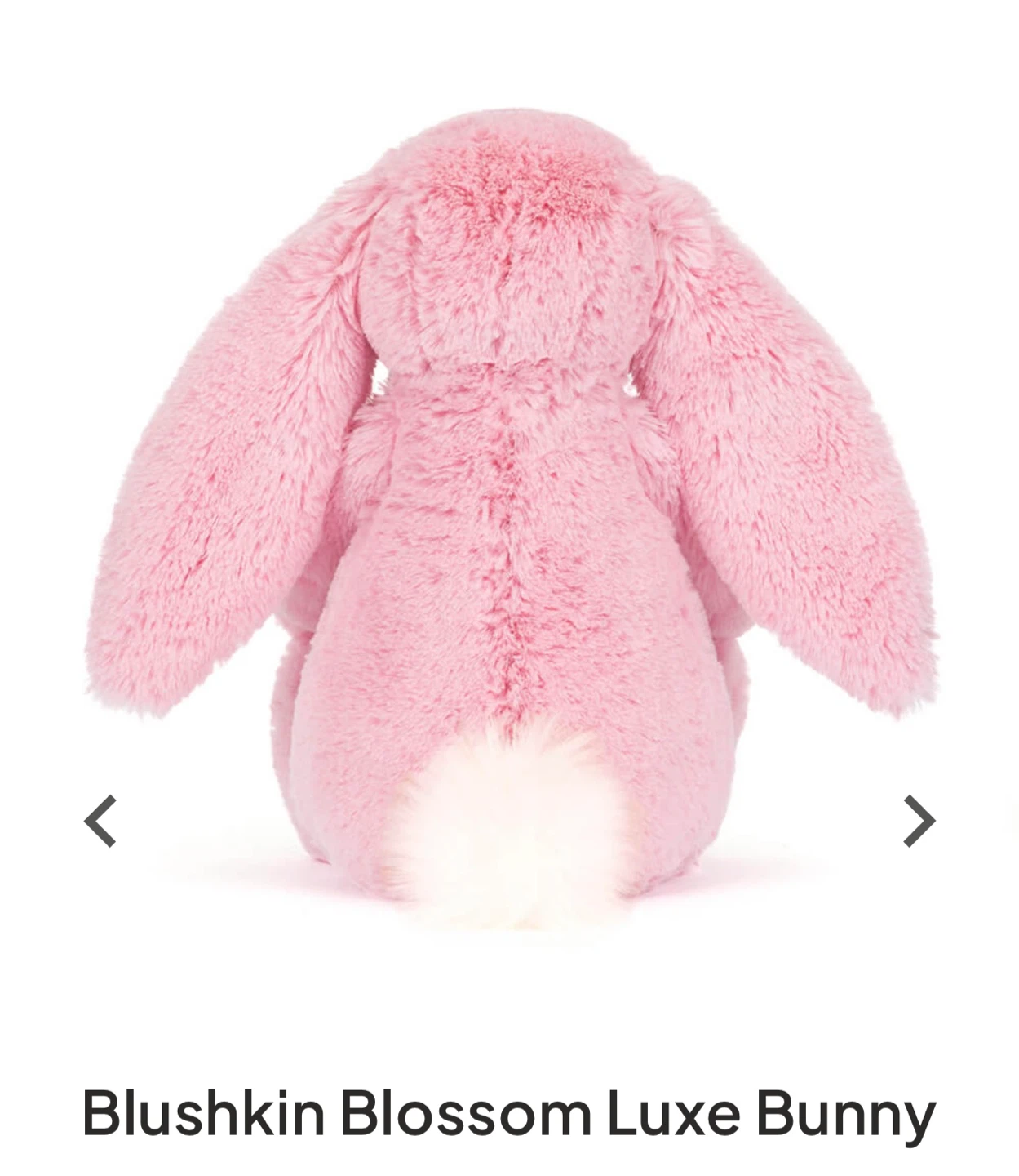 Jellycat Blushkin Blossom Luxe Bunny Plush Toy - photo 5