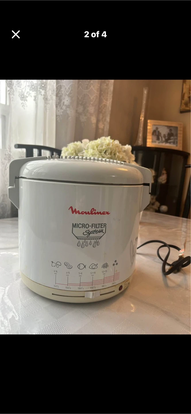 Moulinex Micro-Filter System Deep Fryer