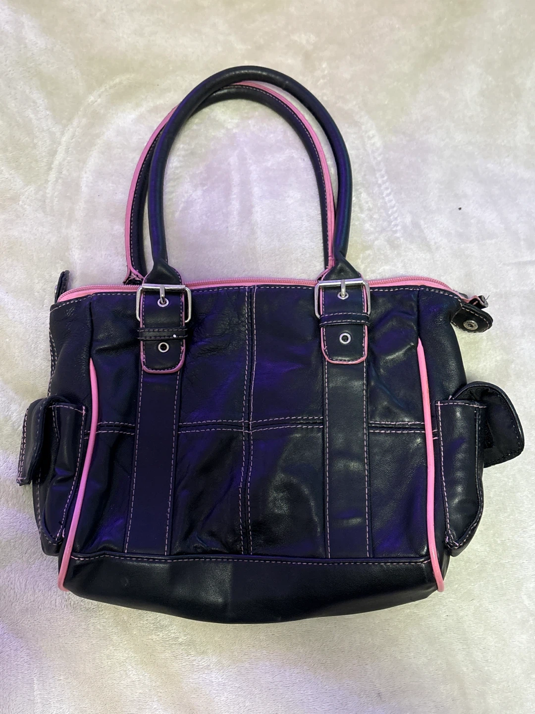 Black and Pink Handbag