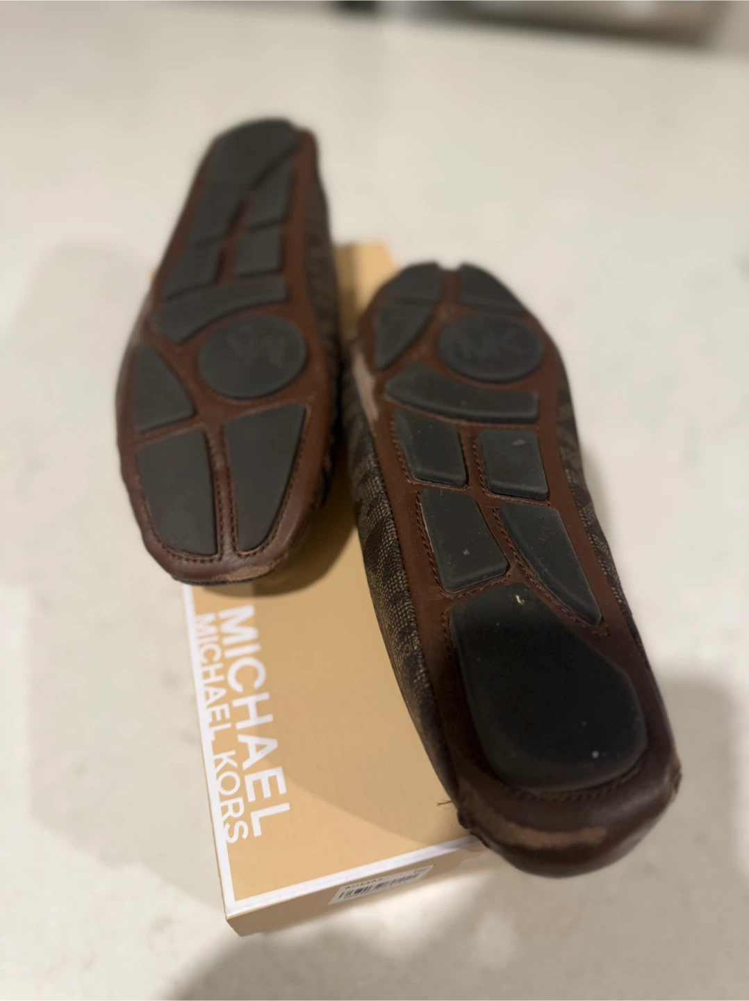 Michael Kors Brown MK Logo Ballet Flats - photo 5