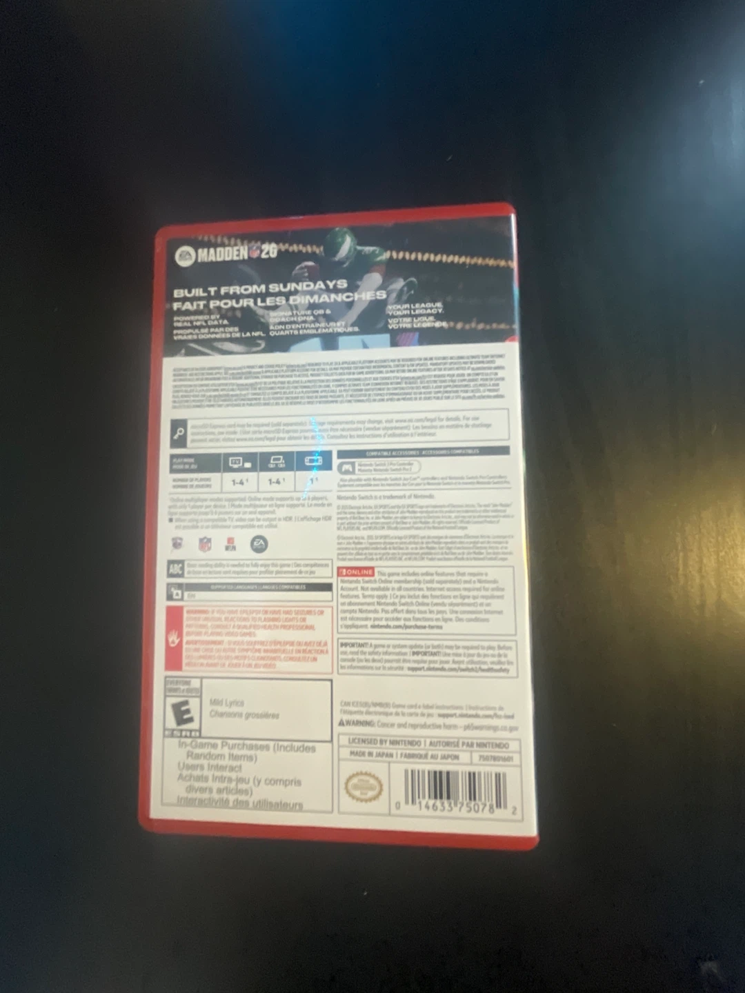 Nintendo Switch Madden NFL 26 - photo 3
