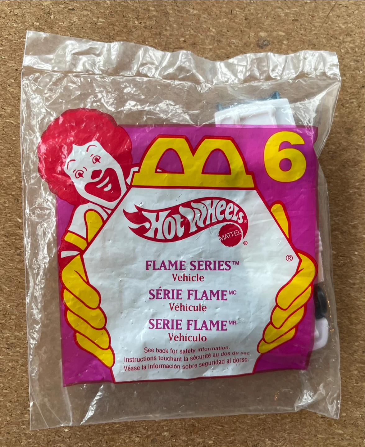 Hot Wheels McDonald's Happy Meal Toy Vehicle (Flame Series) - photo 5