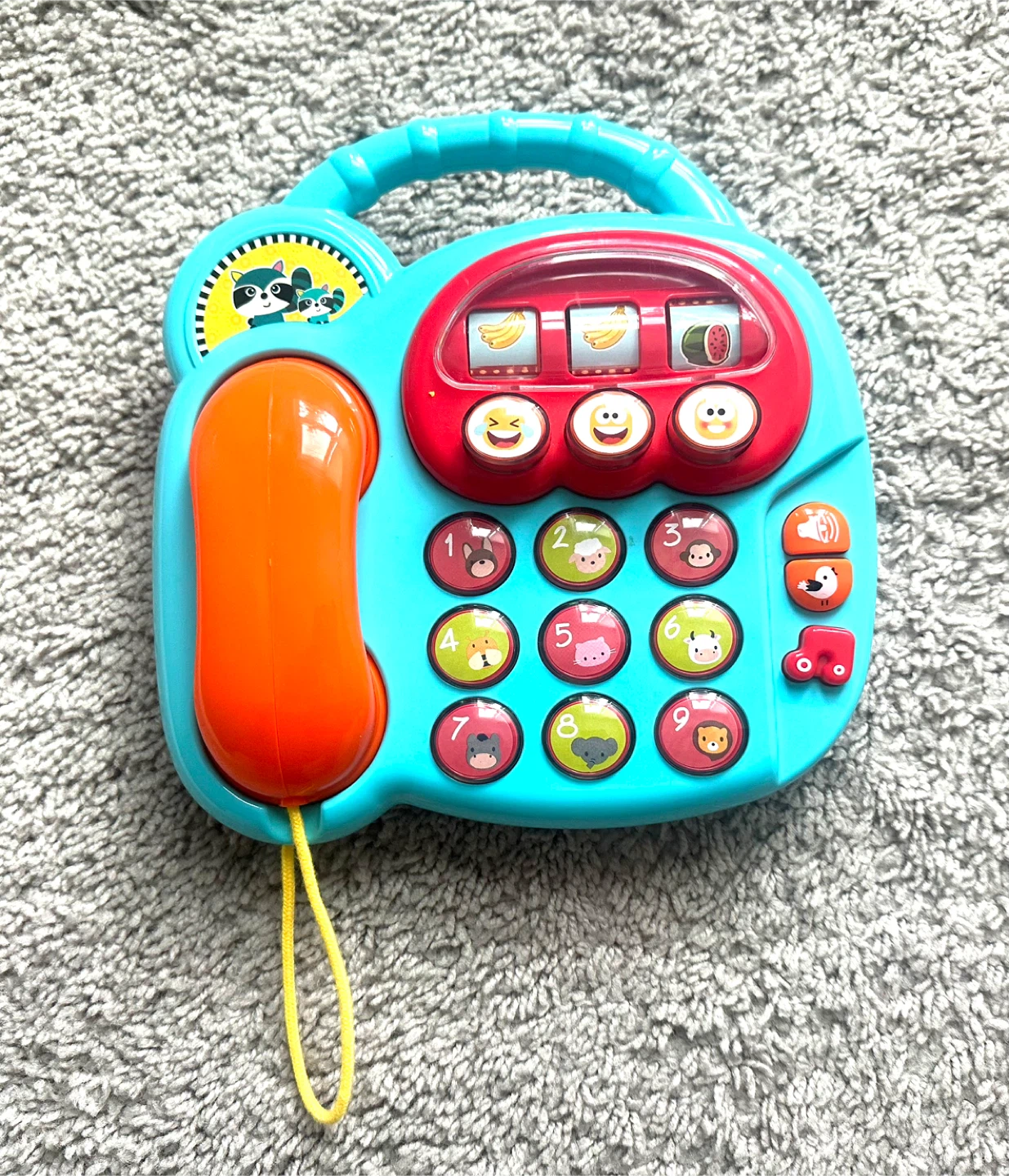 Toy Telephone with Animal Buttons
