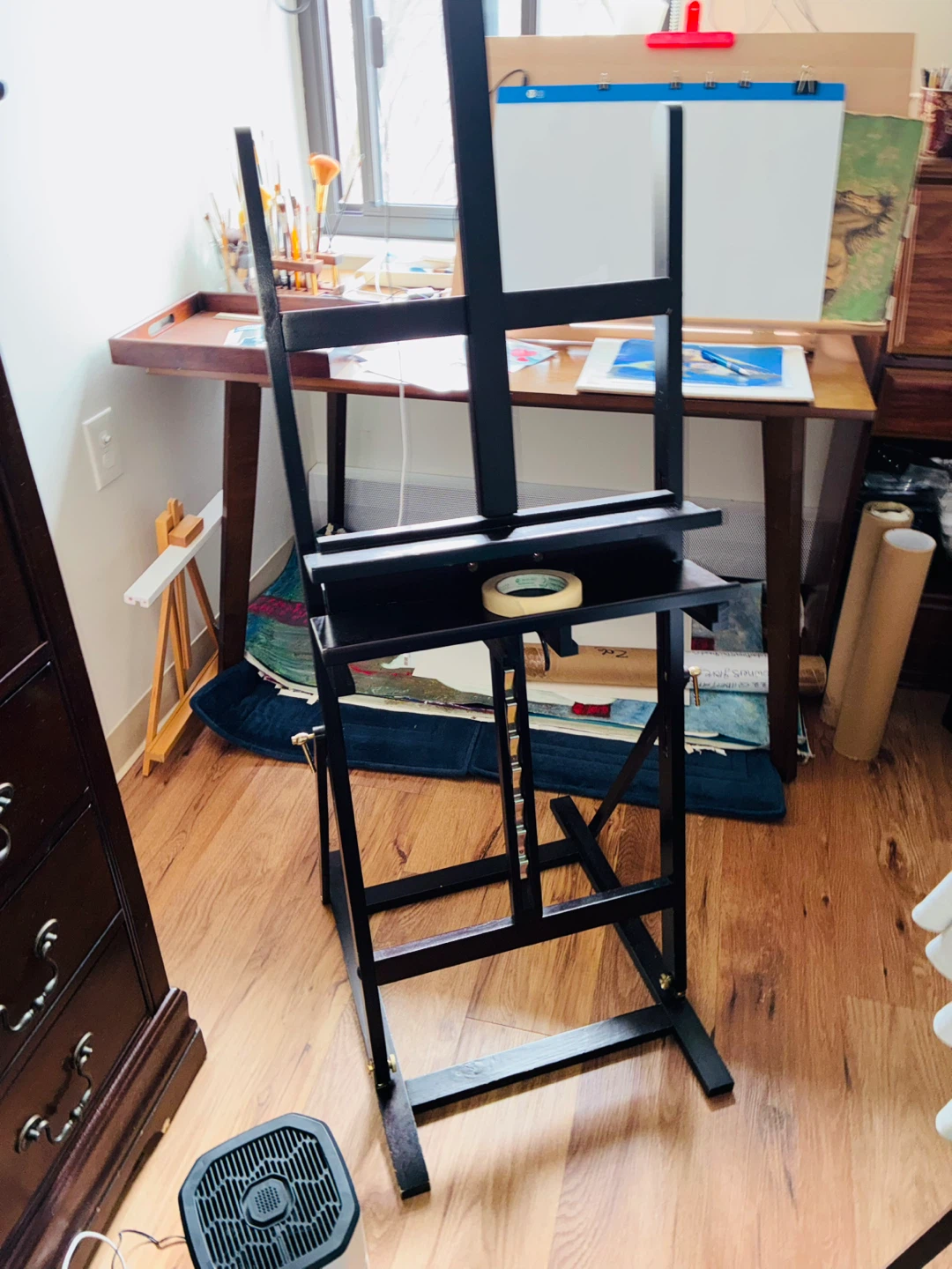 Black Wood Art Easel - photo 4