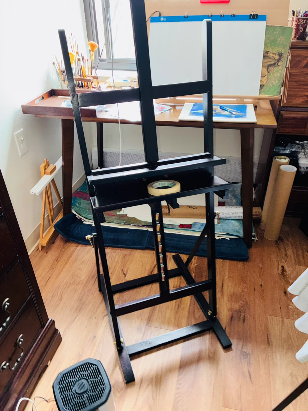 Black Wood Art Easel - photo 3