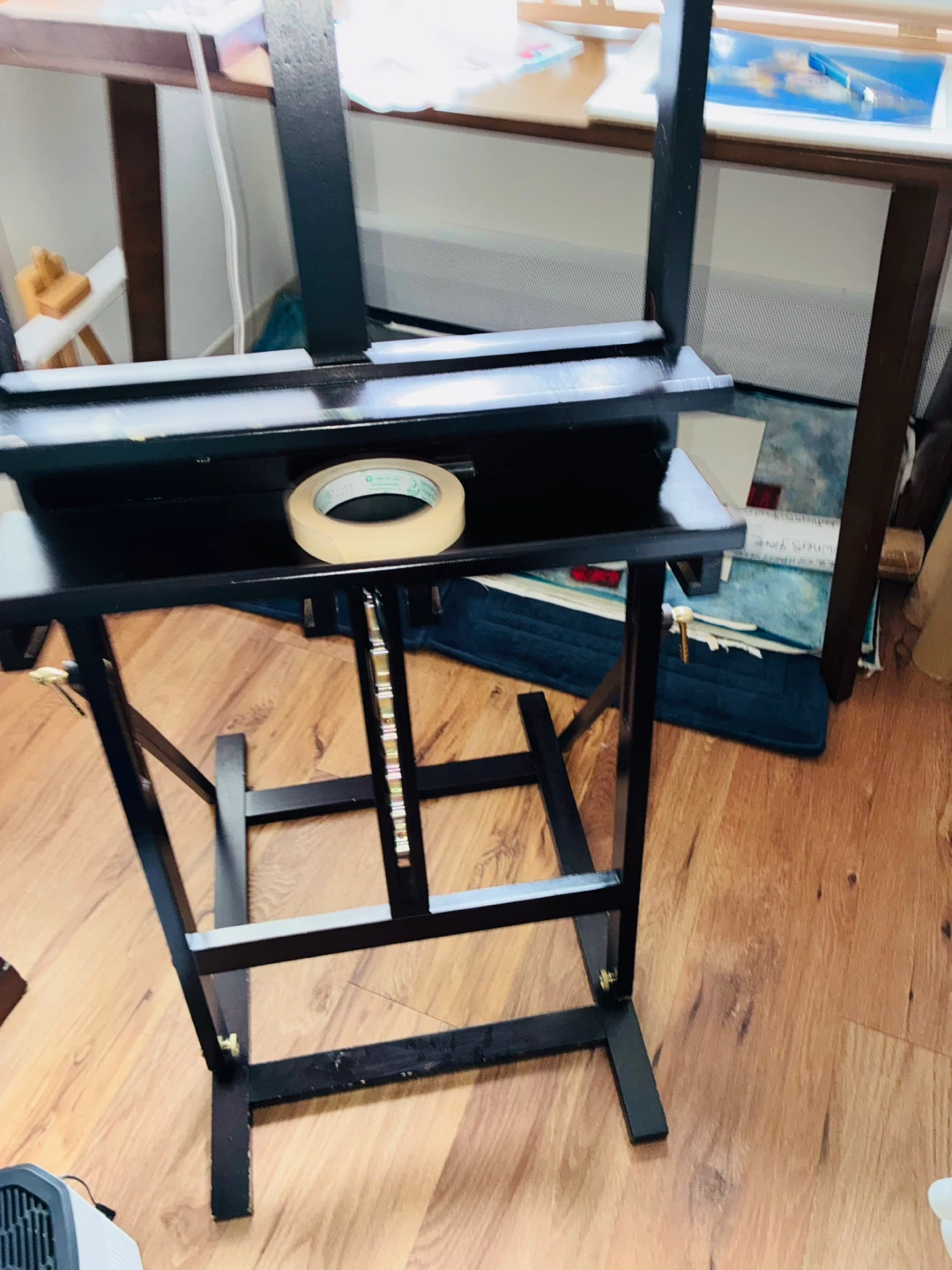 Black Wood Art Easel - photo 2