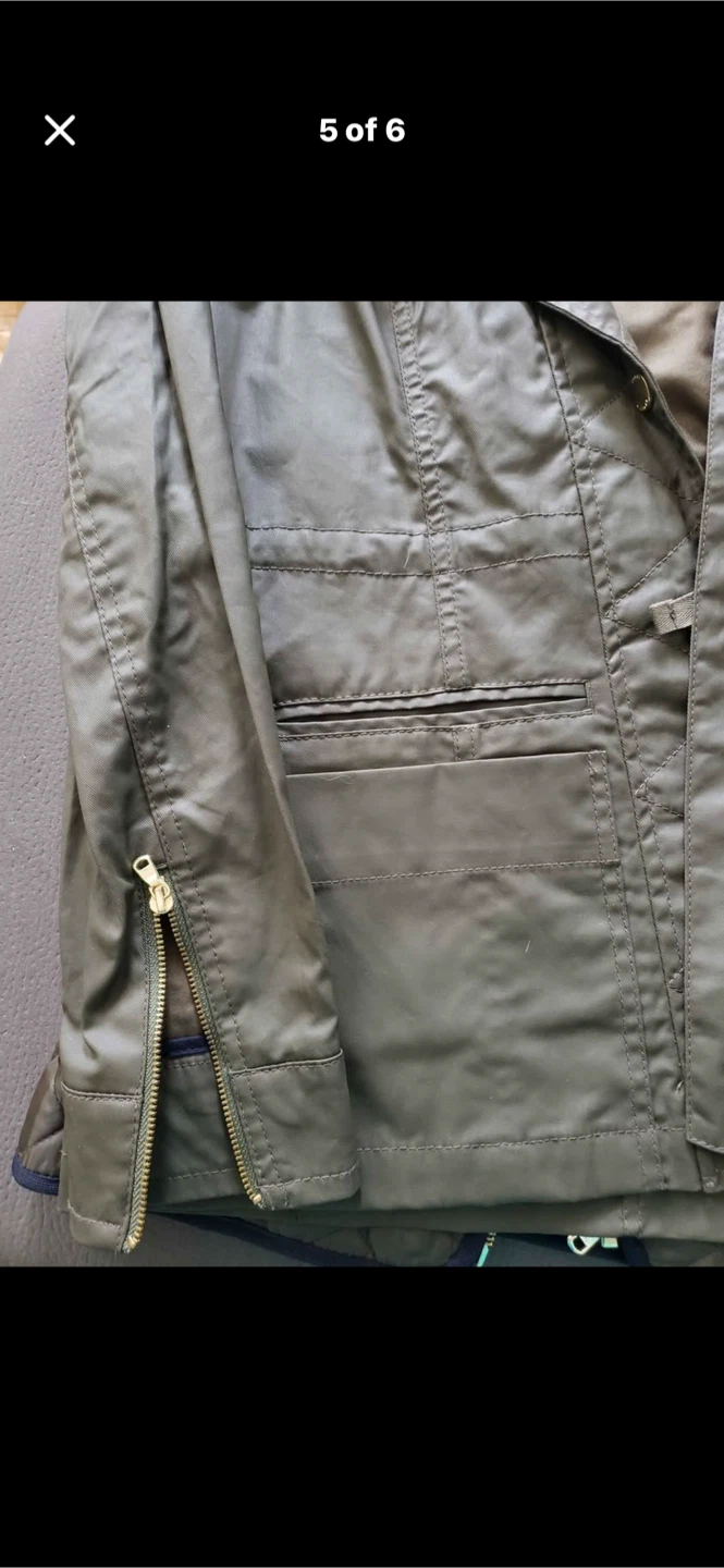 Tommy Hilfiger Quilted Vest Women's XS Olive Green - photo 3