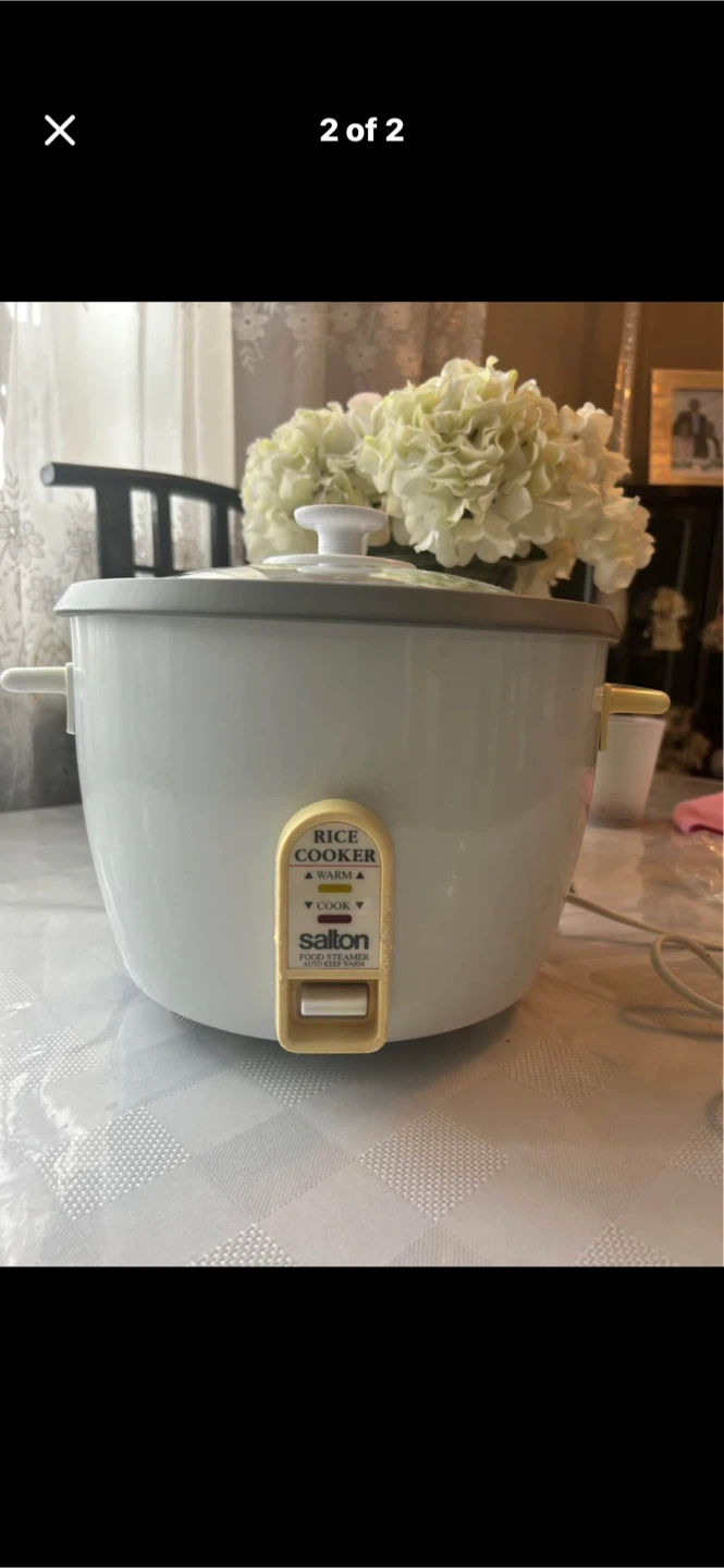 Salton Rice Cooker and Food Steamer