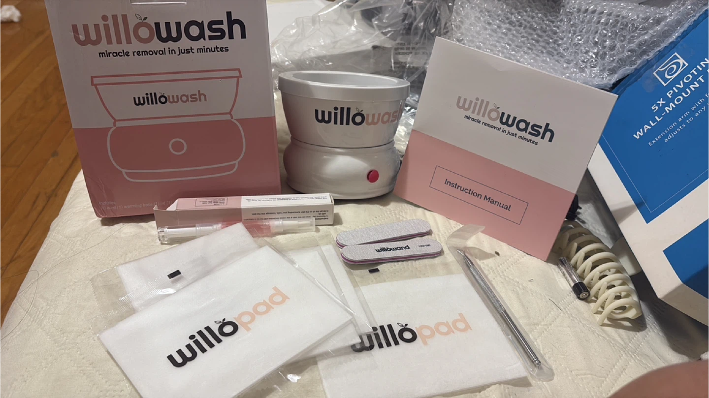 Willow Wash Miracle Removal Device with Accessories