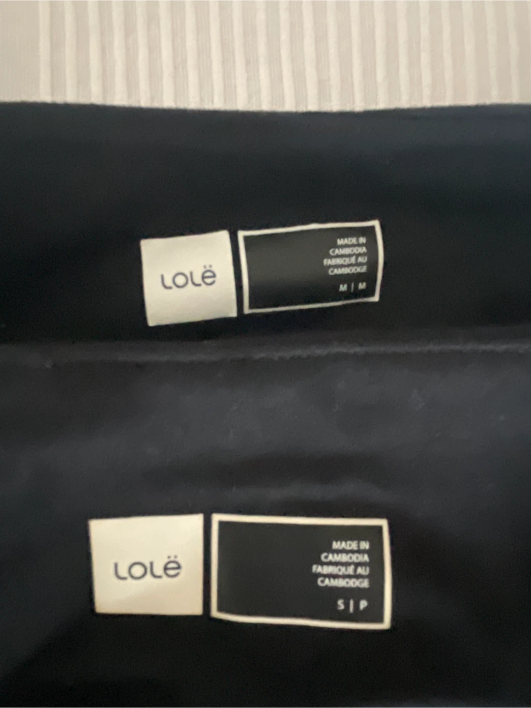 Lole Black Joggers Pants - Size M & S - photo 2