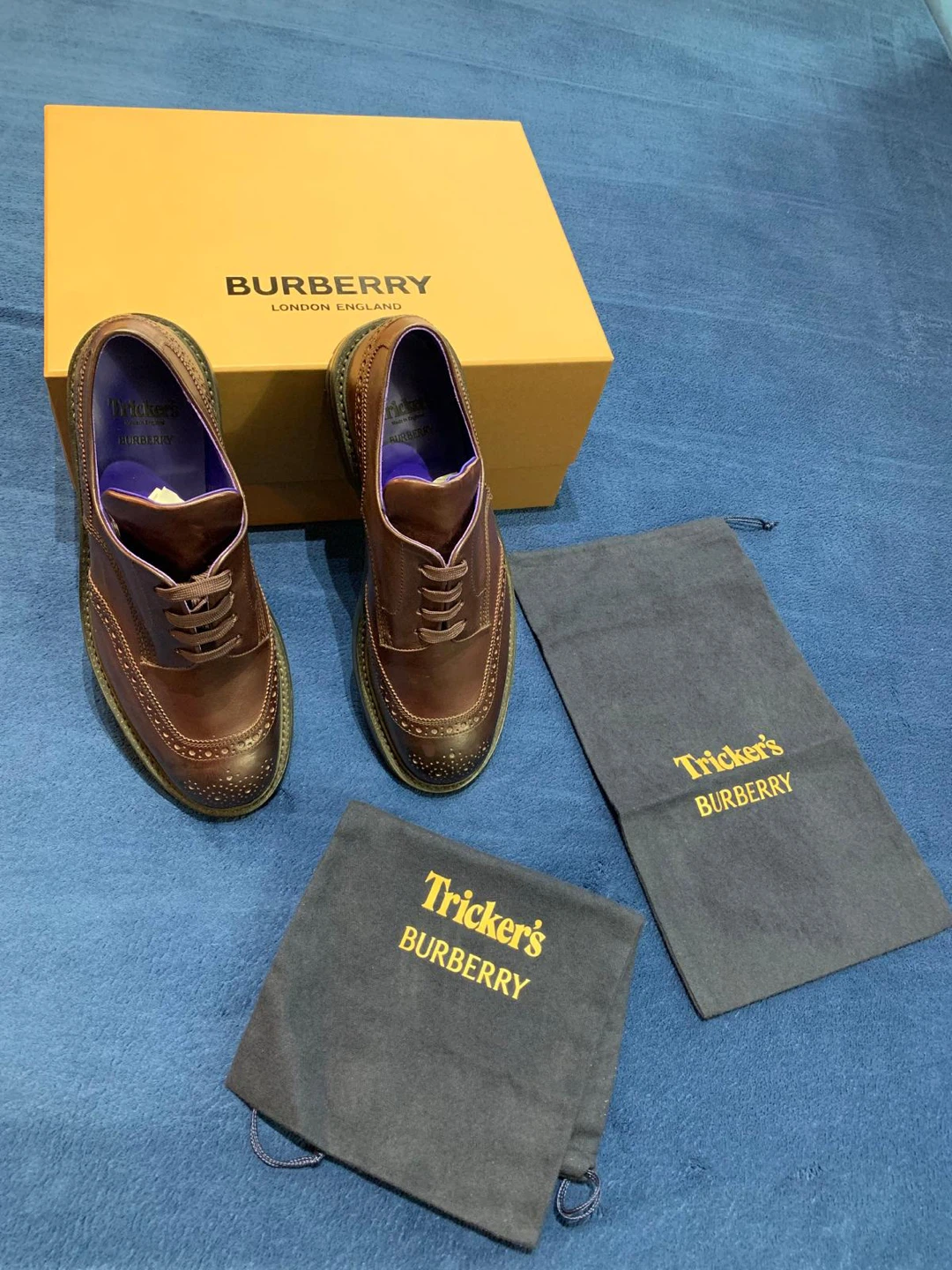 Authentic Burberry Wingtip Brogues. Size 13US - photo 4