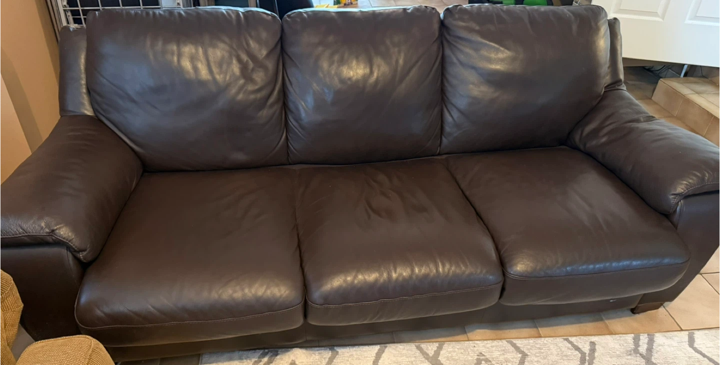 Couch with pull-out bed (double mattress) - photo 2