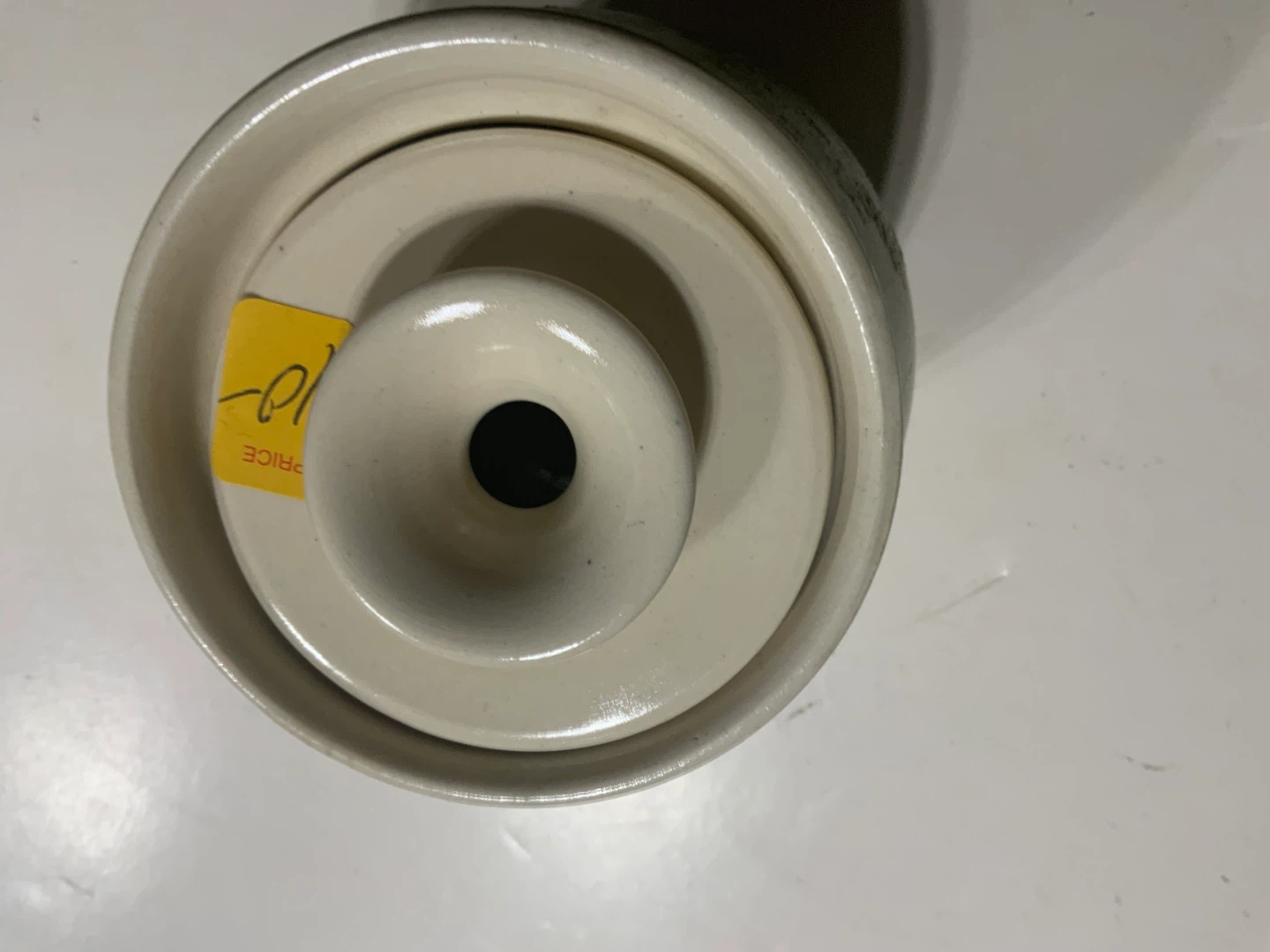 Hand-Painted Ceramic Jar with Lid - photo 2