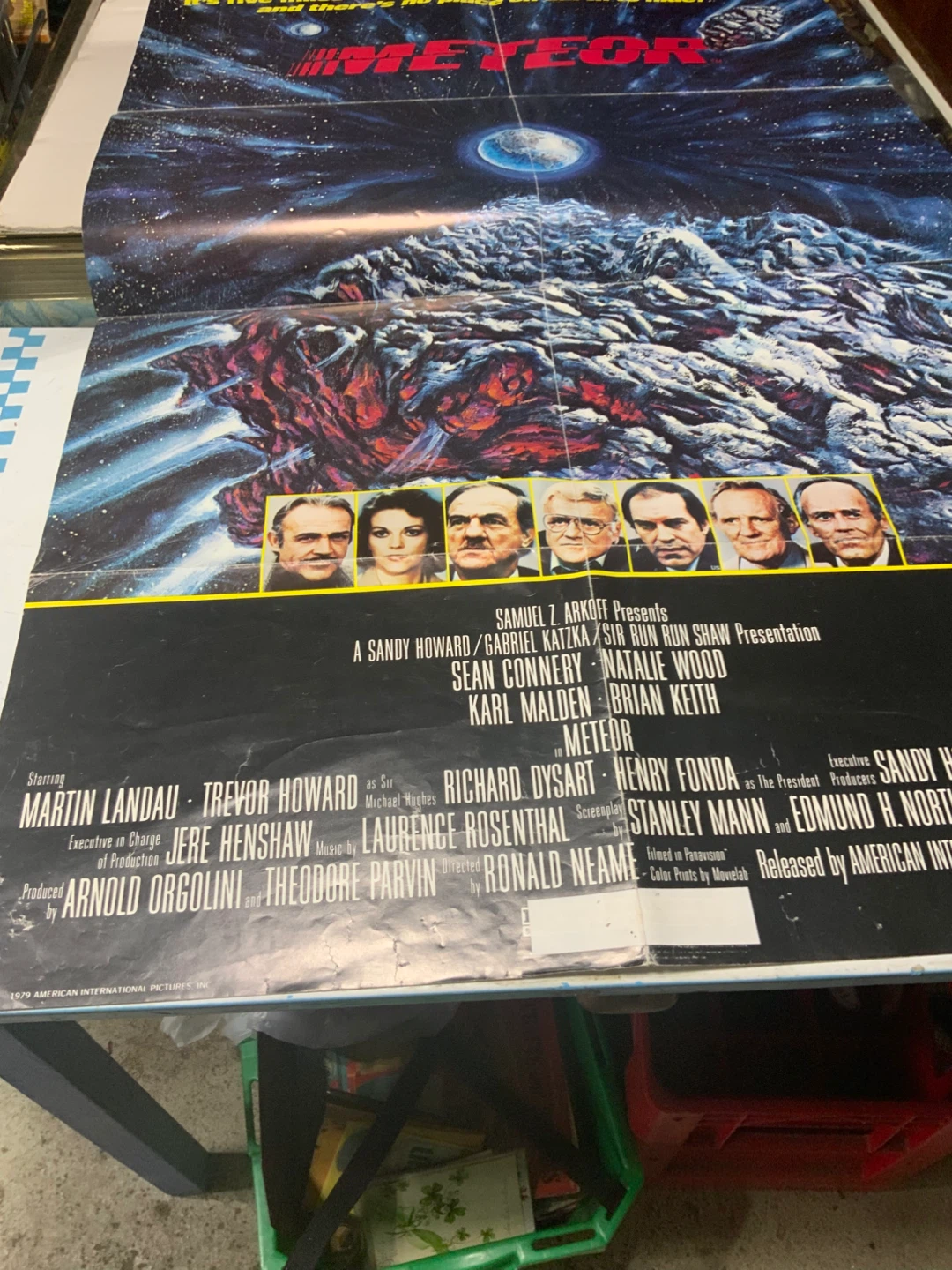 Meteor Movie Poster 1979