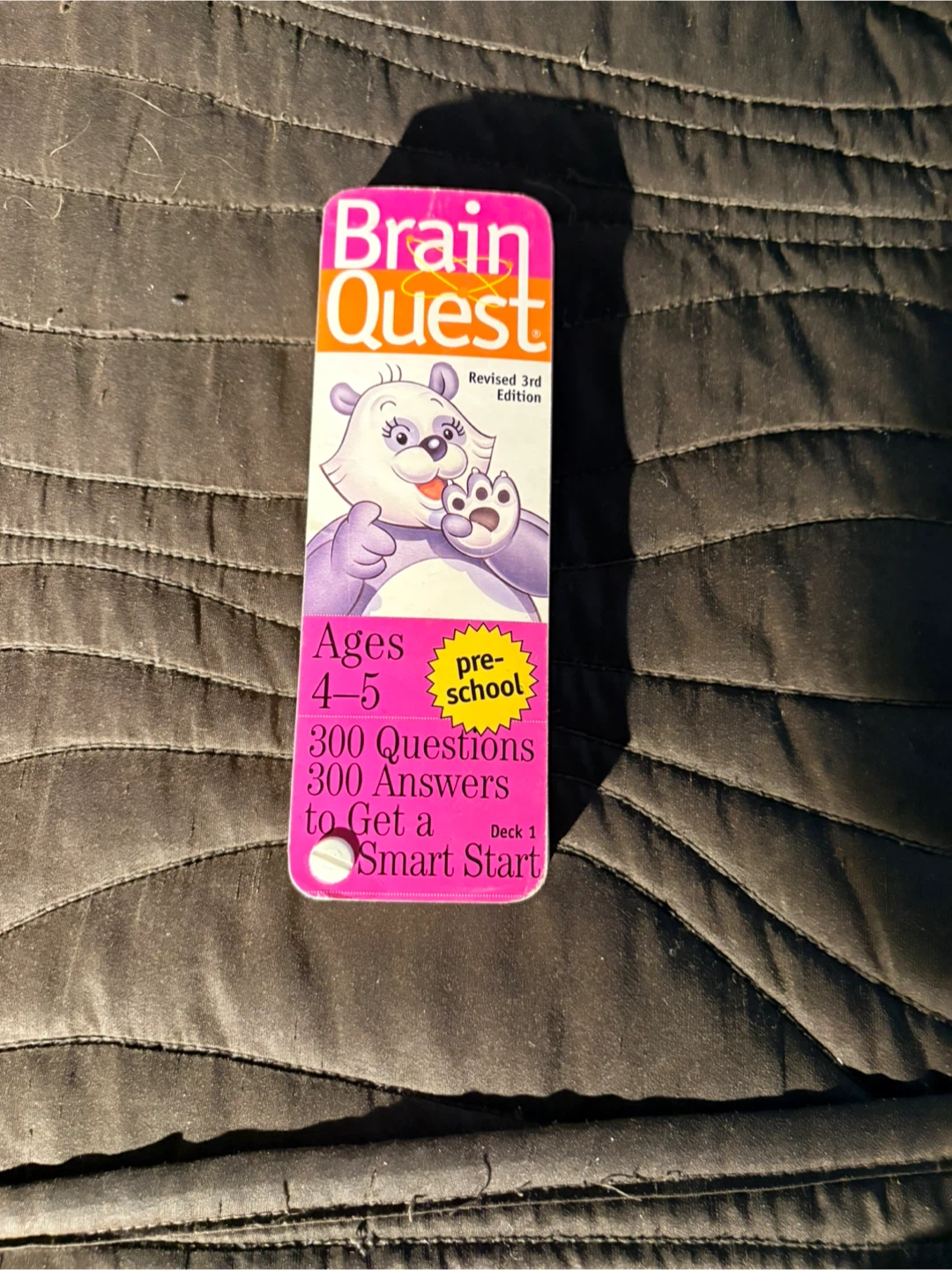 Brain Quest Preschool Revised 3rd Edition Card Game