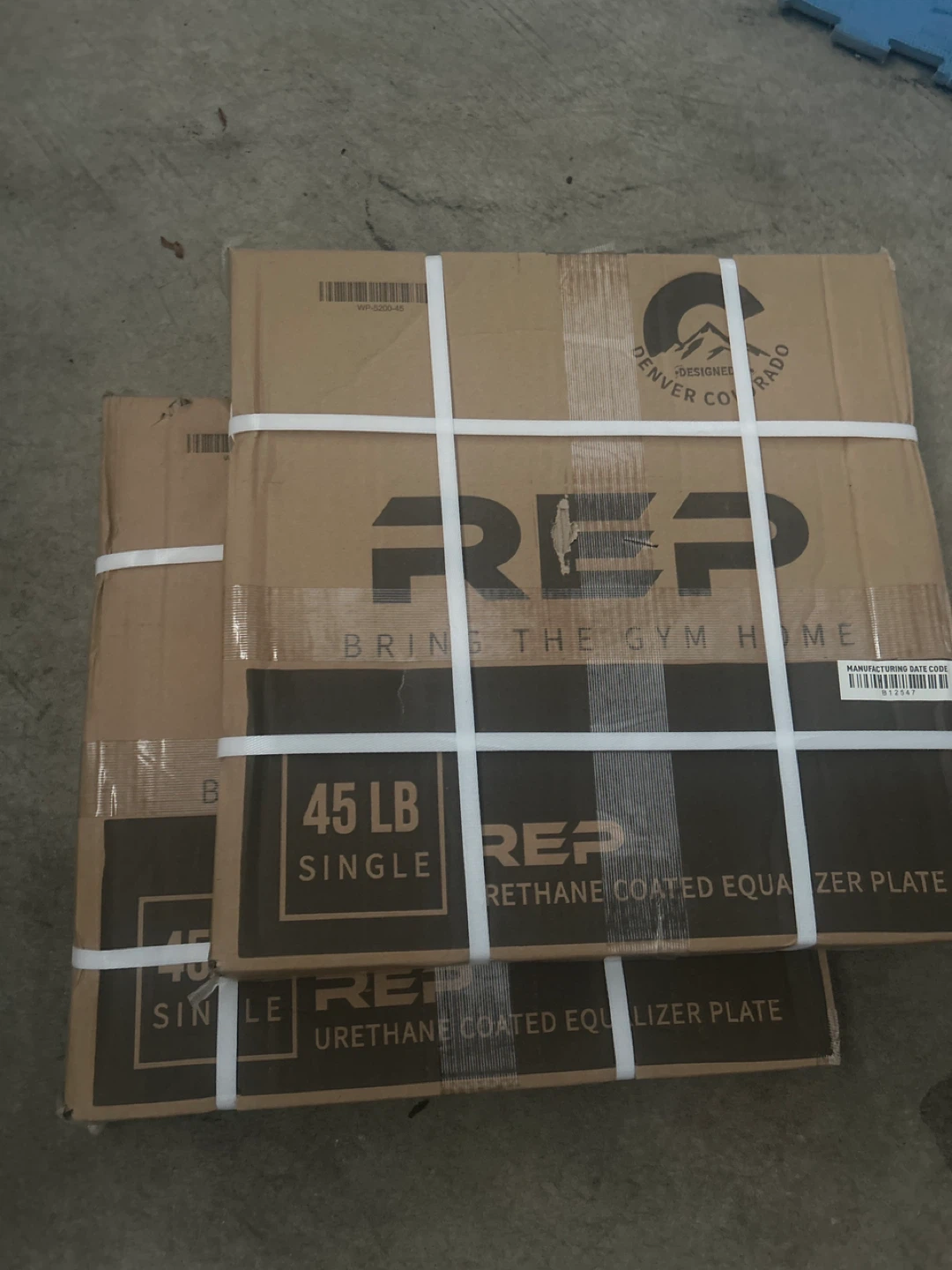 Rep Urethane Coated Equalizer Plates (45 LB Single) - photo 2