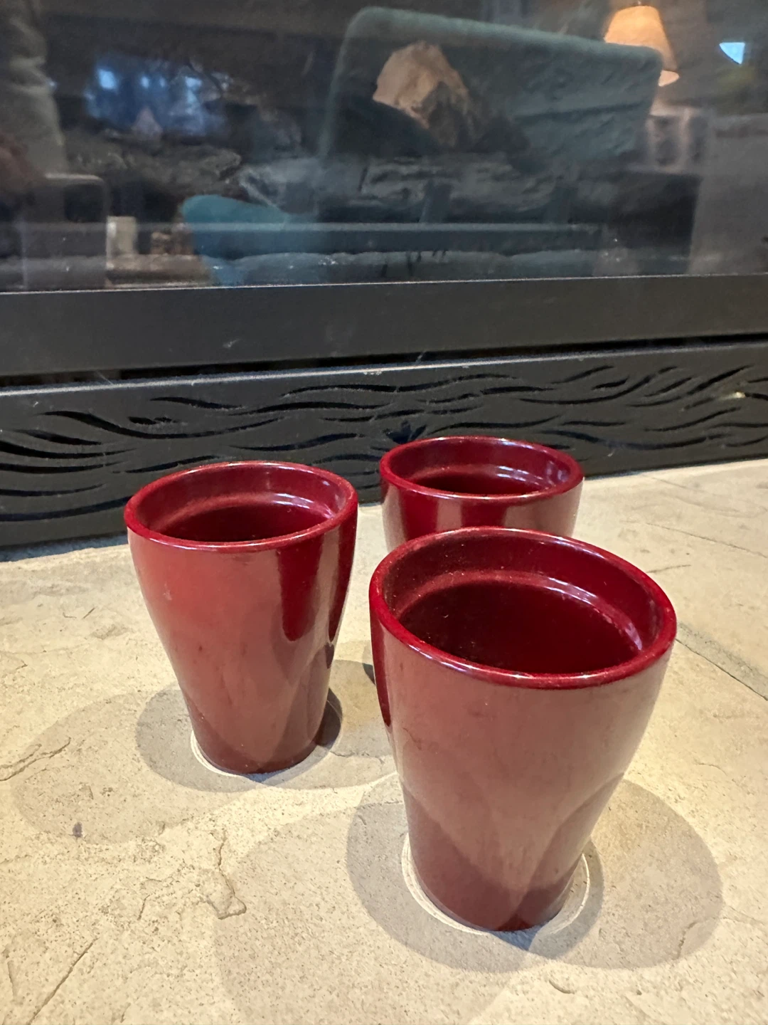 Scheurich Red Planter Pots (Set of 3) - photo 2