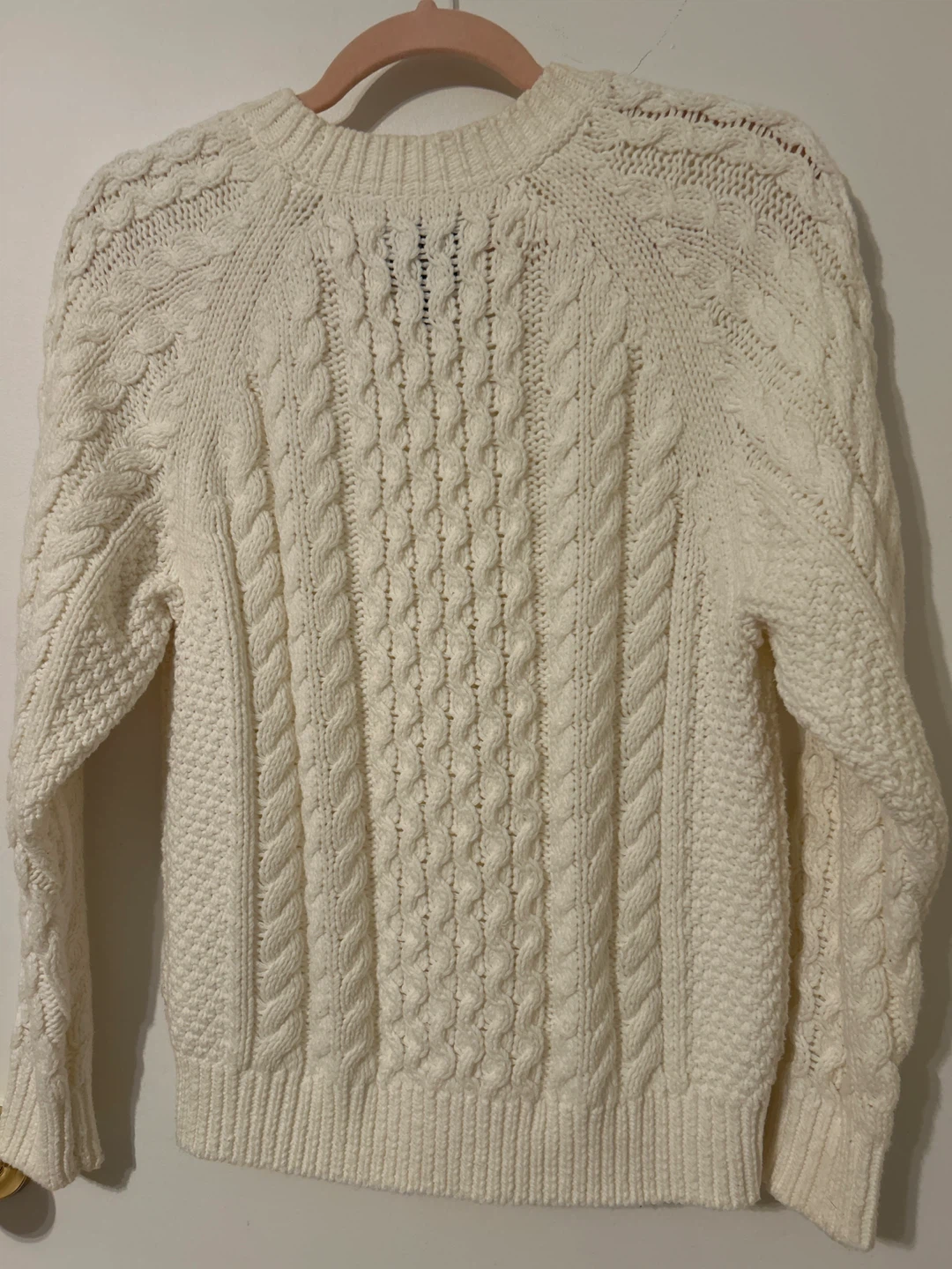 Roots Cream Cable Knit Sweater - photo 3