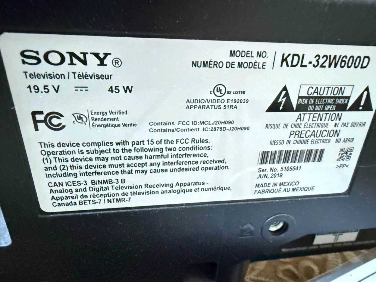 32 Inch Sony TV + Amazon FireStick 4K - photo 2
