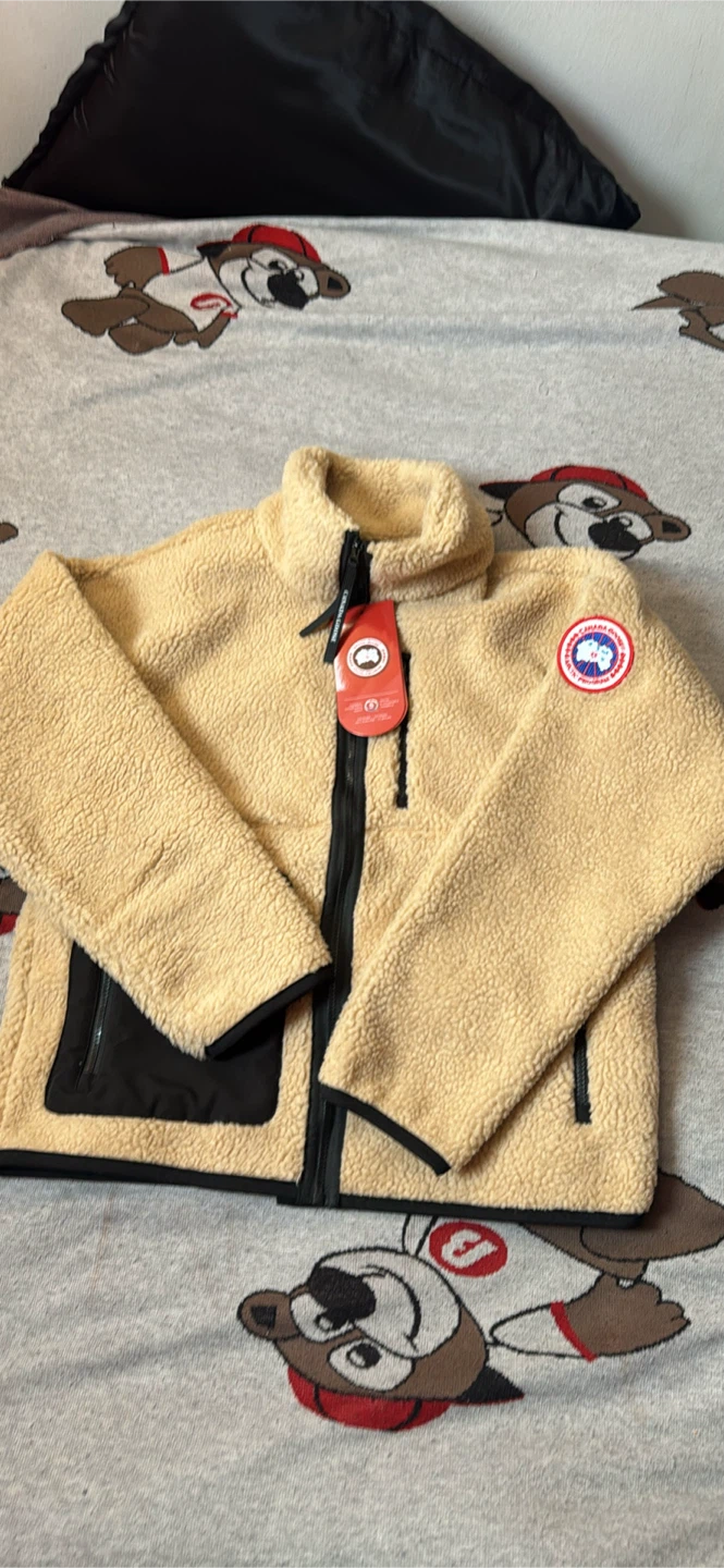 Canada Goose Fleece Jacket - Tan