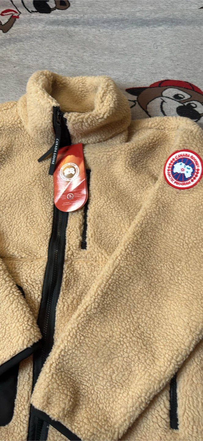 Canada Goose Fleece Jacket - Tan - photo 2