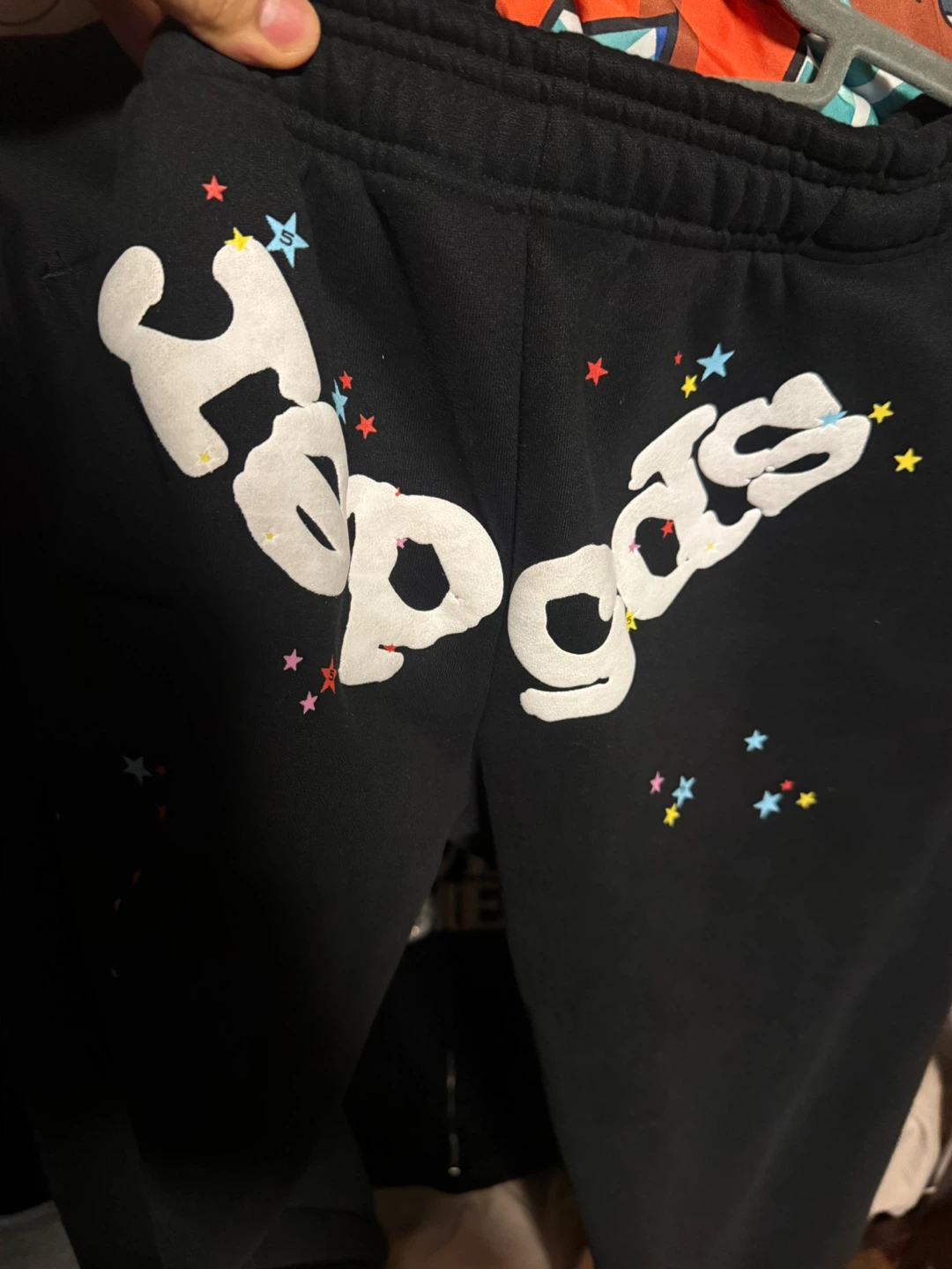 Black sp5der  Sweatpants - photo 2