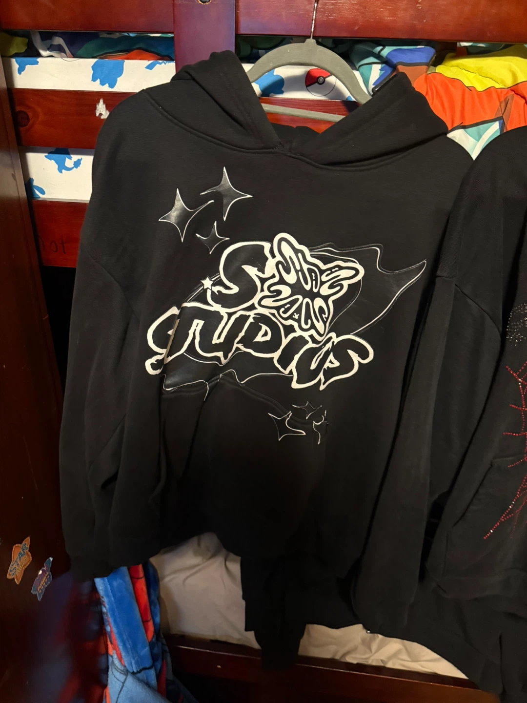 Stain Studios Black Hoodie Size L