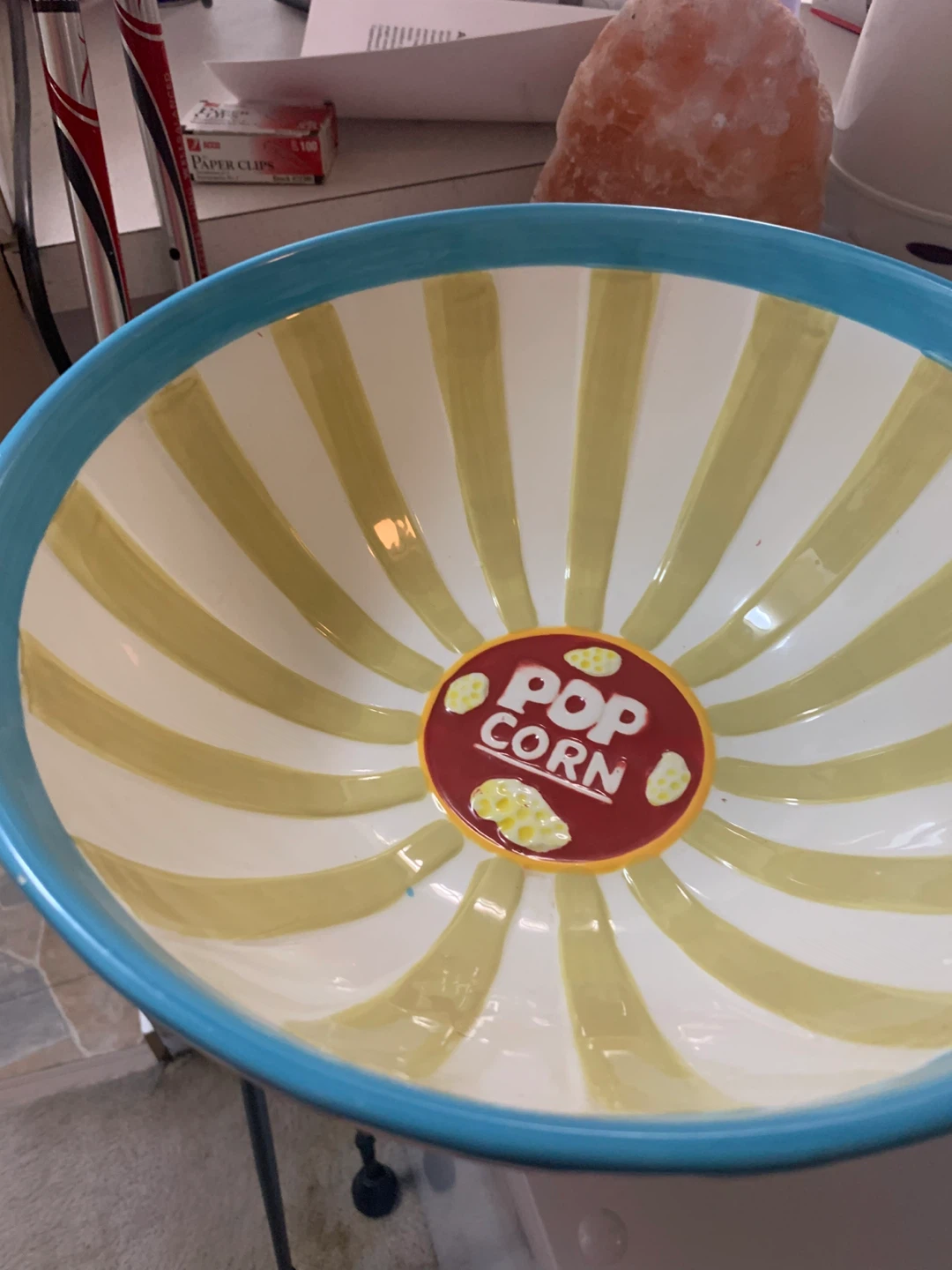 Stokes Ceramic Popcorn Bowl