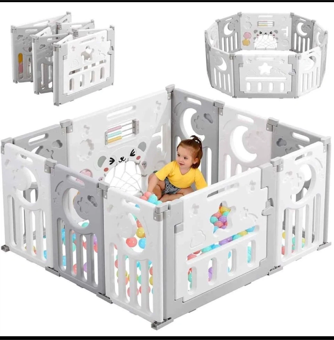 Gupamiga Plastic Fence Pet Playpen - photo 2