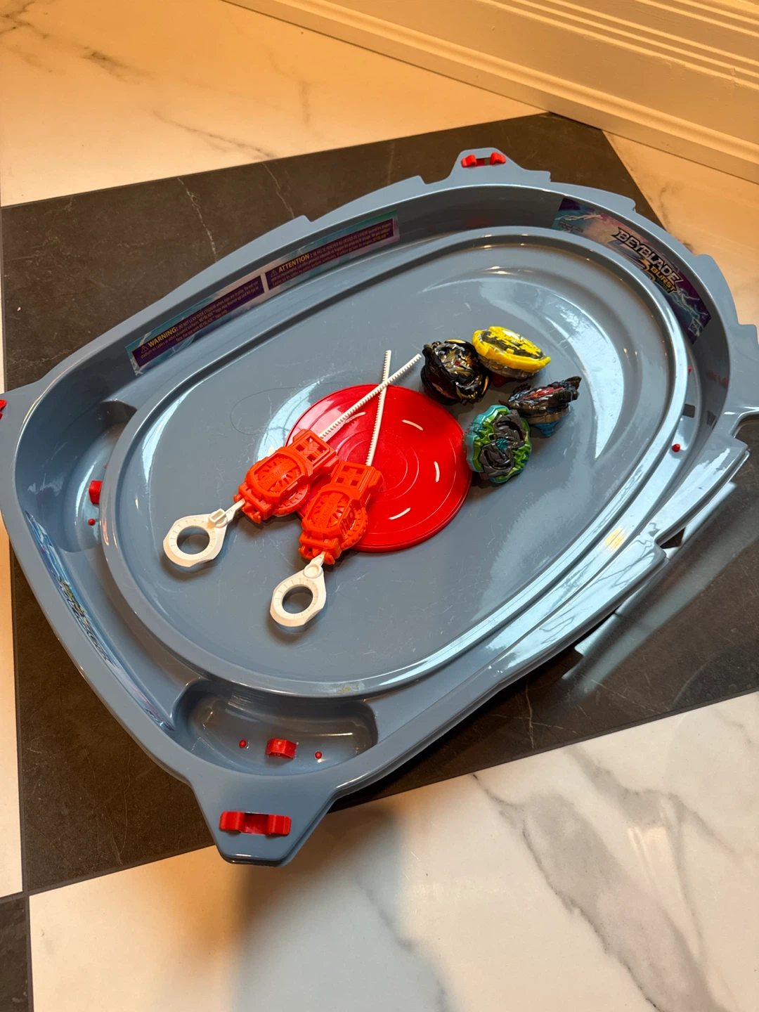 Beyblade Burst Arena with 4 Beyblades and 2 Launchers