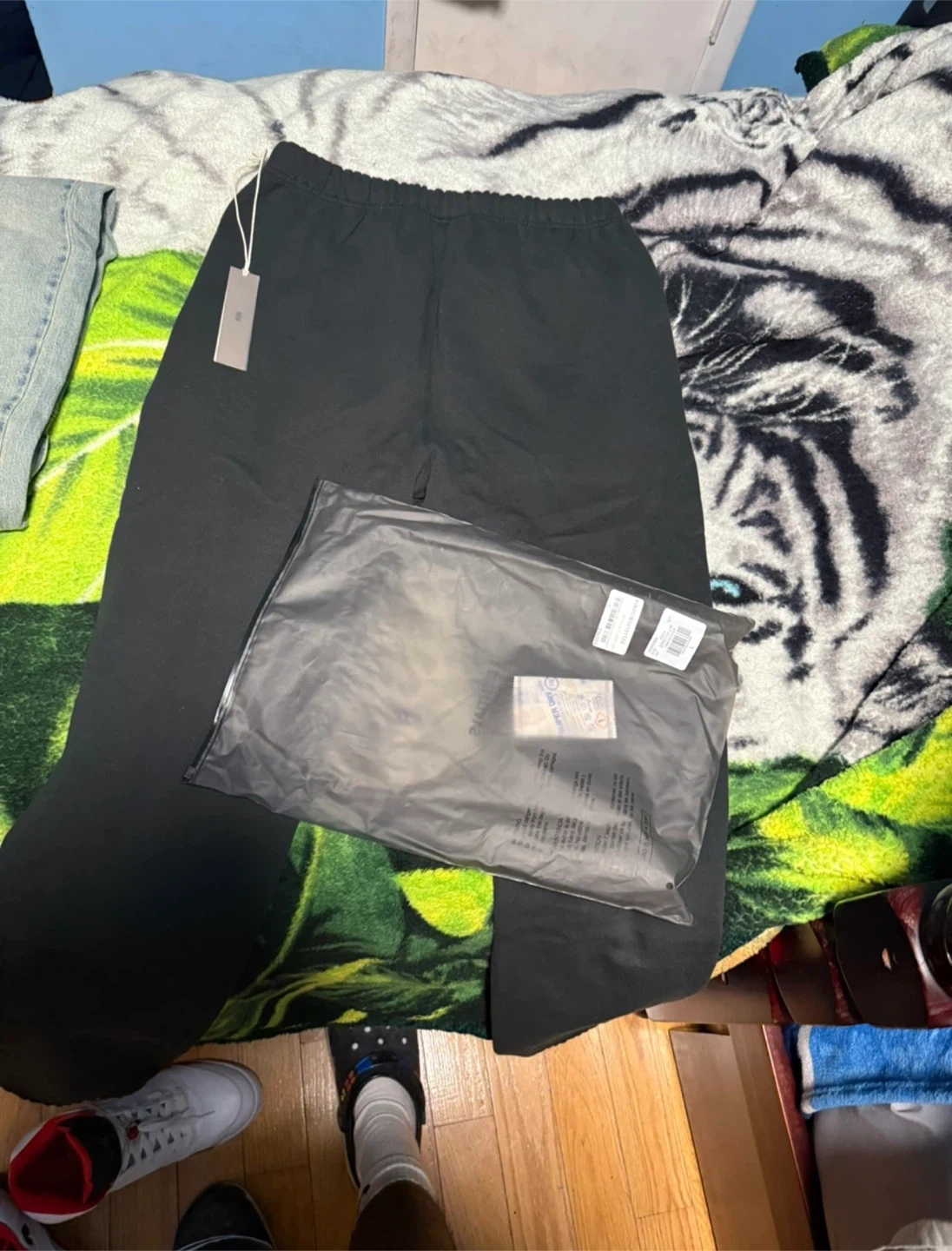 Fear of God Essentials Black Sweatpants - photo 2