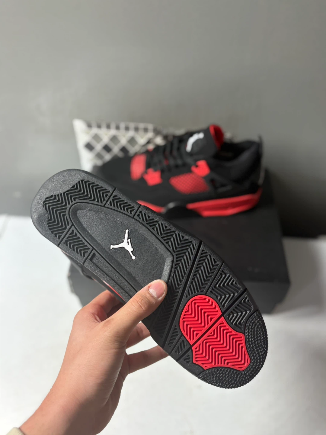 Jordan 4 red thunder - photo 4