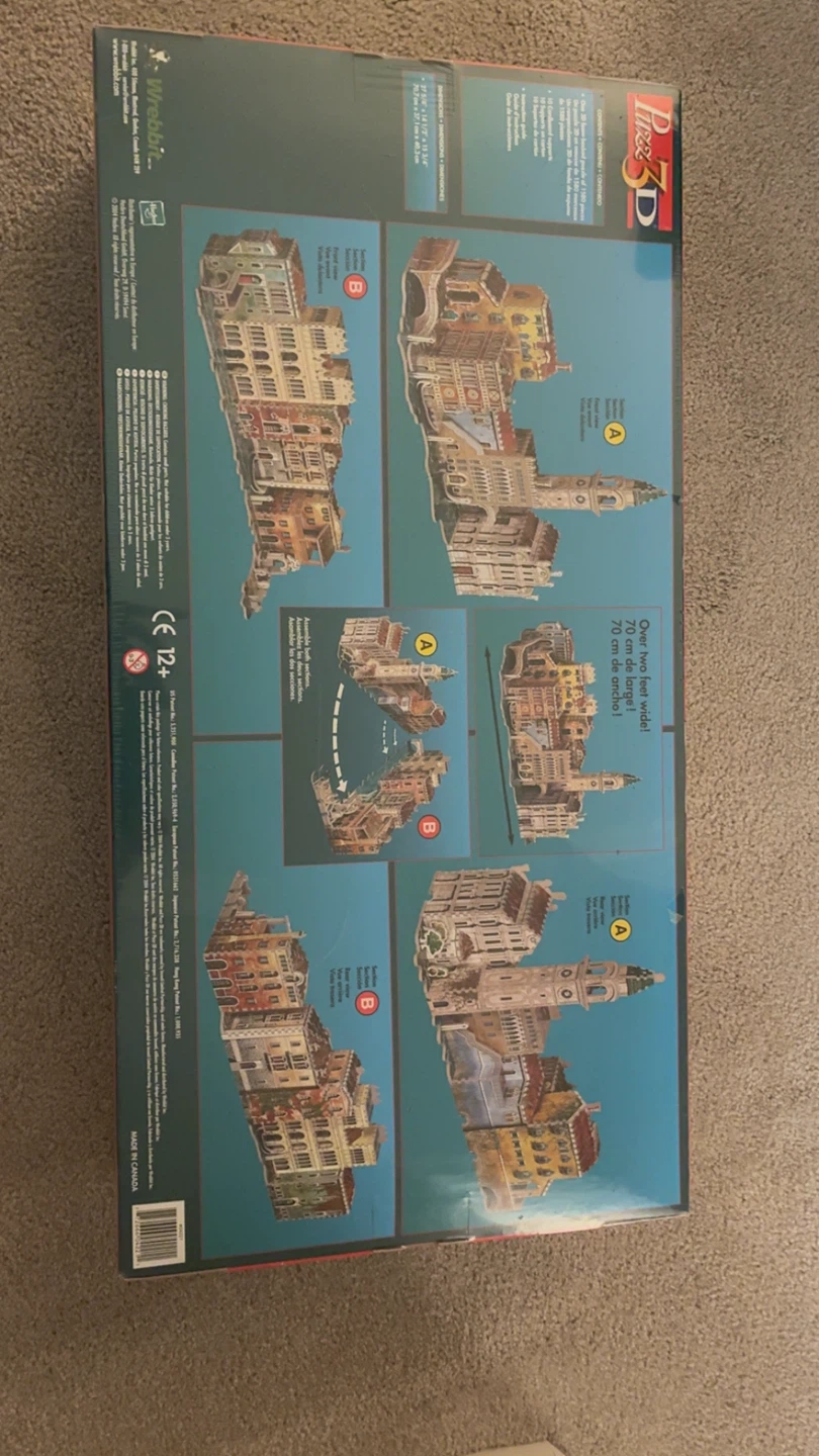 Wrebbit 3D Puzzle - Venice 1580 Pieces - photo 3
