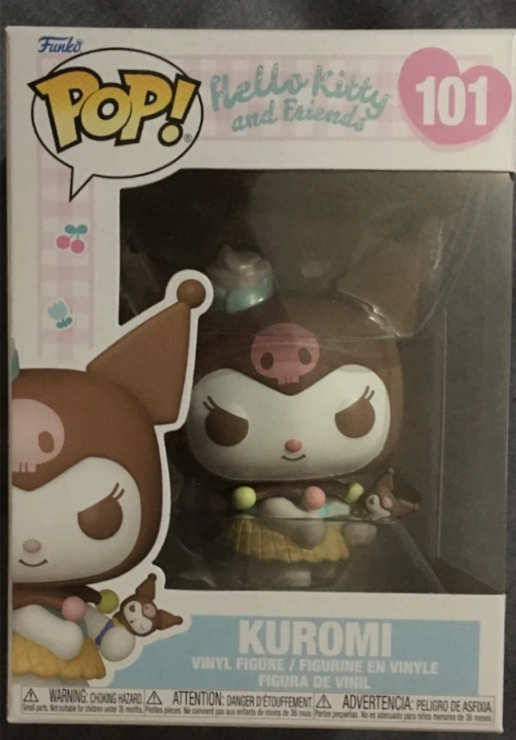 Kuromi Funko Pop Sanrio Hello Kitty & Friends Ice Cream