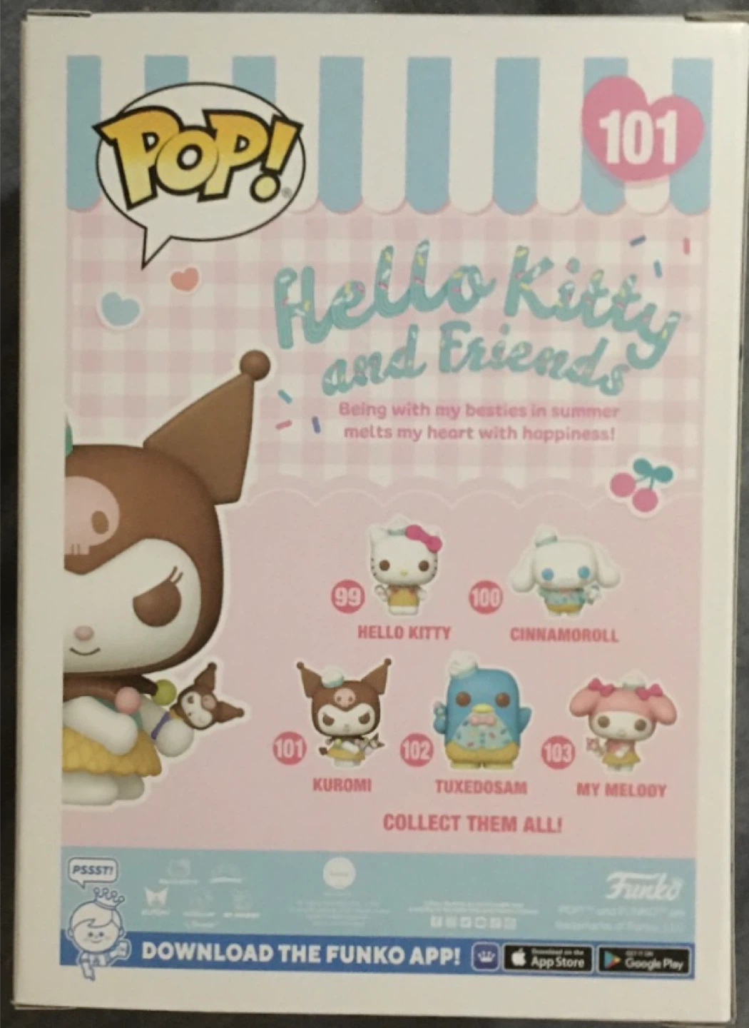 Kuromi Funko Pop Sanrio Hello Kitty & Friends Ice Cream - photo 3