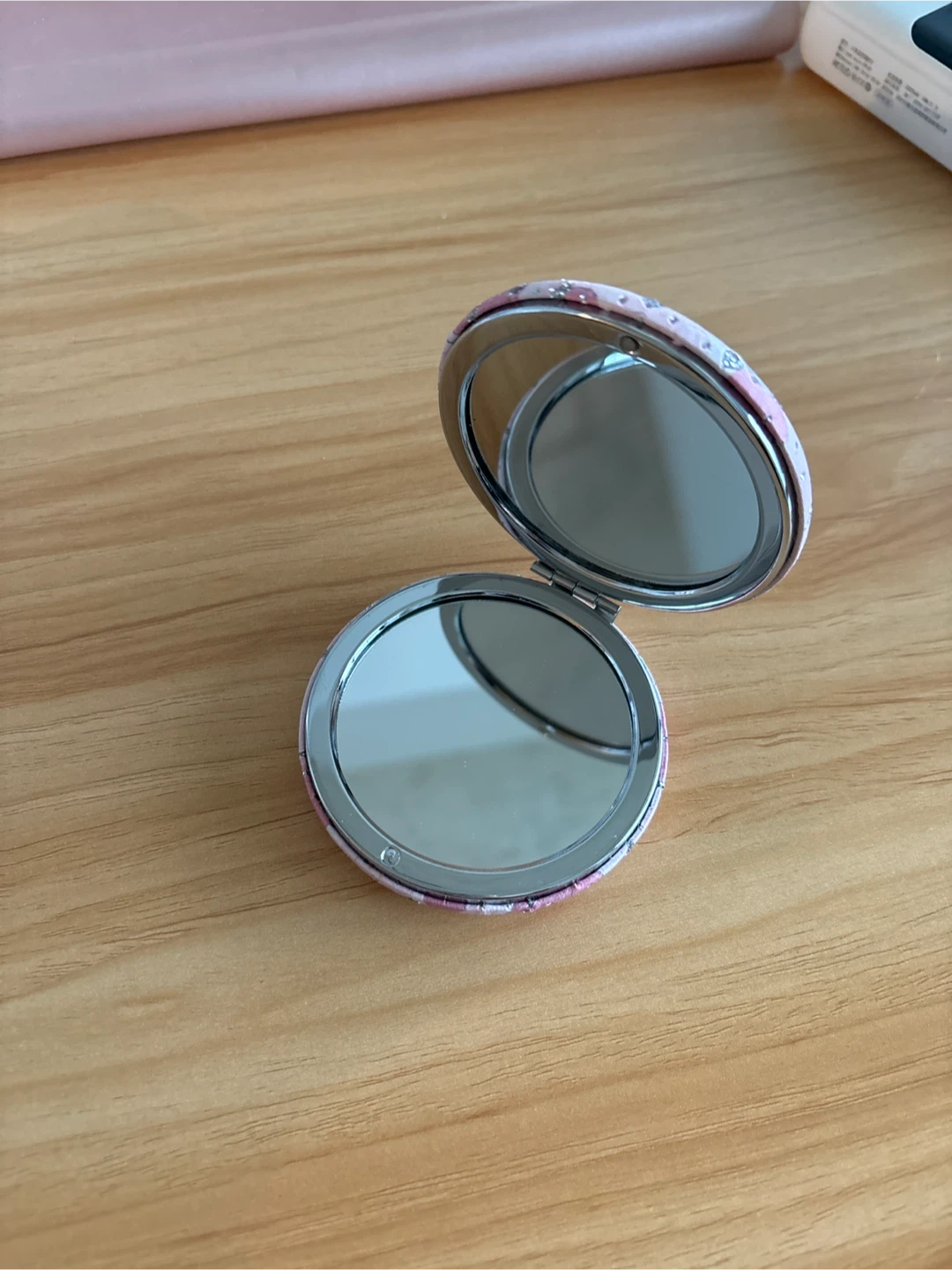 Pink Floral Pocket Mirror - photo 2