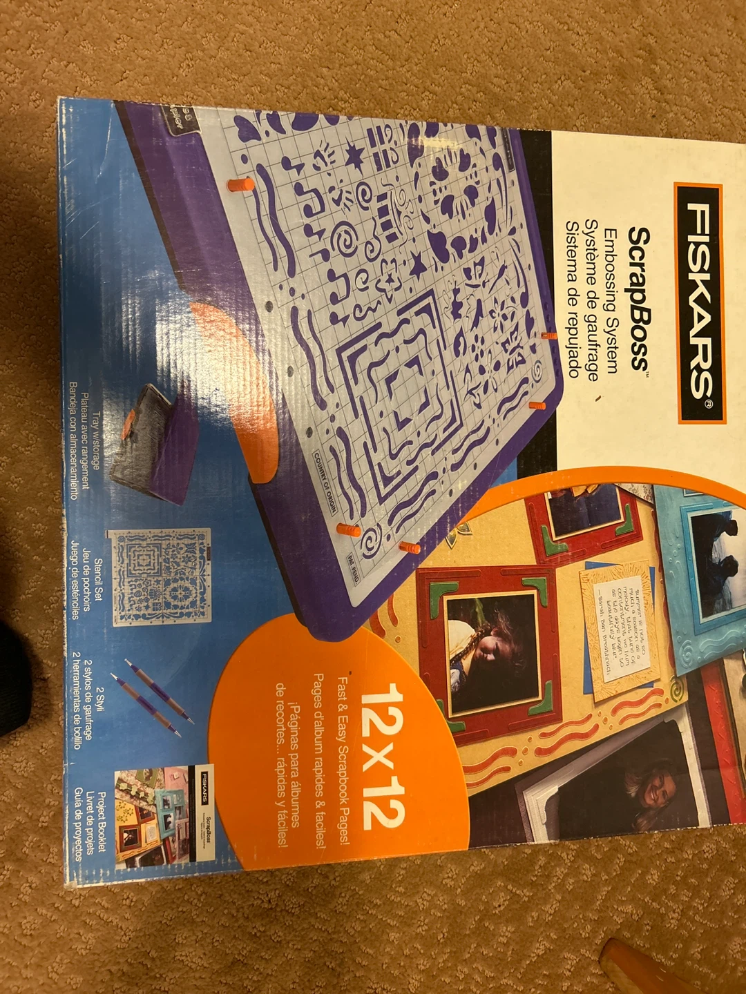 Fiskars ScrapBoss Embossing System 12x12