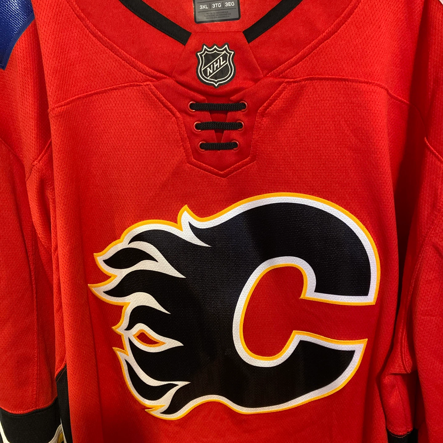 NEW Fanatics Calgary Flames NHL Jersey 3XL - photo 2