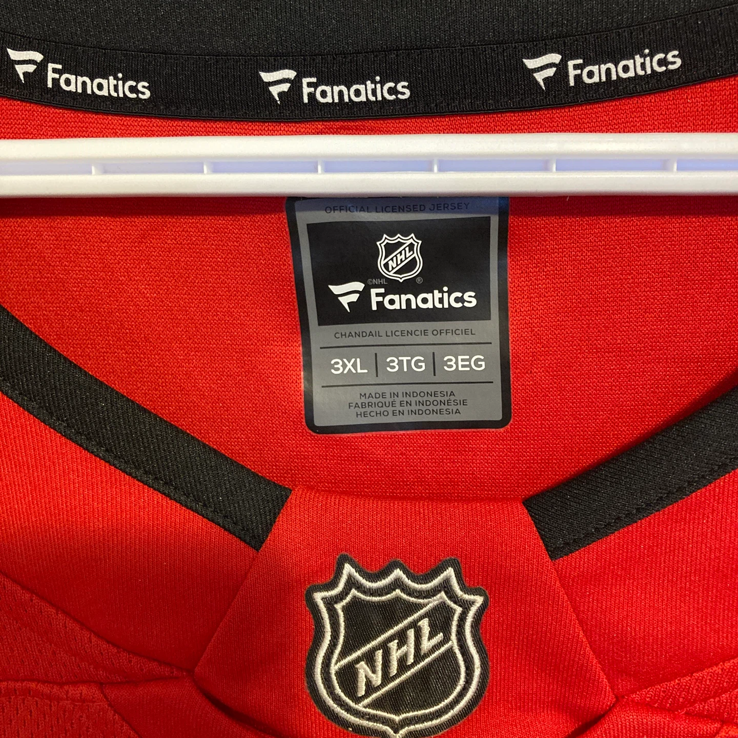 NEW Fanatics Calgary Flames NHL Jersey 3XL - photo 3