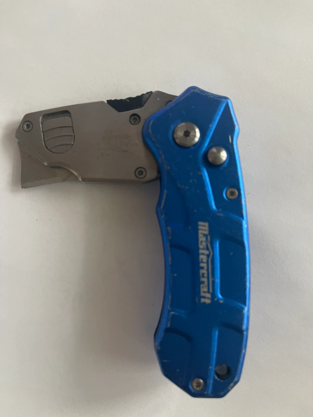 Mastercraft Blue Folding Utility Knife - photo 3