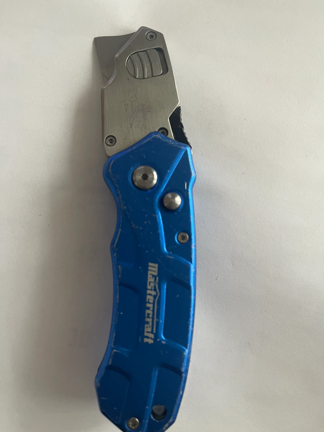 Mastercraft Blue Folding Utility Knife - photo 4
