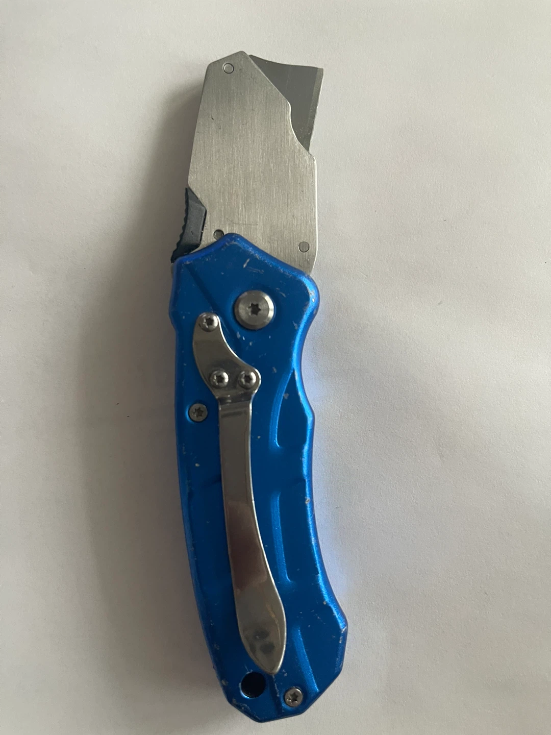 Mastercraft Blue Folding Utility Knife - photo 2